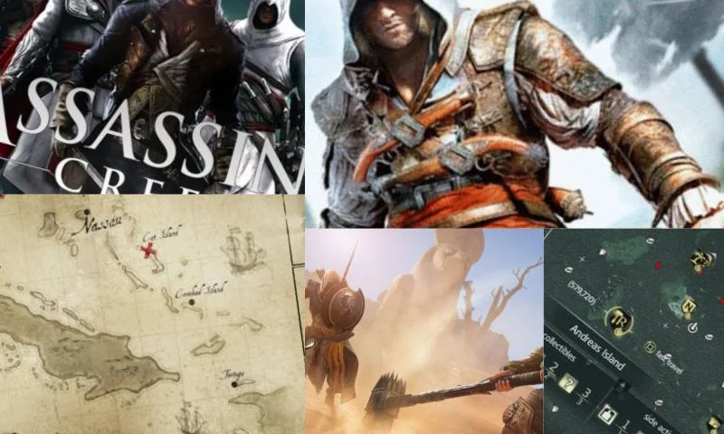 Assassin's Creed Black Flag Haritası Yayınlandı