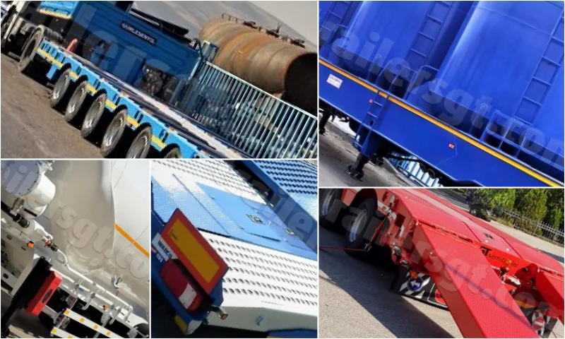 Tipper Semi Trailers İle Yapı Malzemesi Taşımacılığı