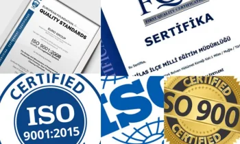 ISO 9001 Belgesi İzmir